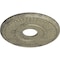 Ekena Millwork Berkshire Ceiling Medallion (Canopies up to 7"), 15 3/4"OD x 3 7/8"ID x 3/4"P, Castle Stone Crackle CM15BECSC - alternate 2